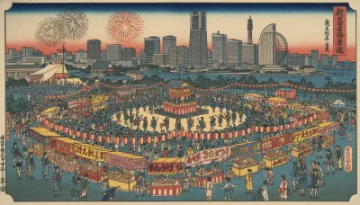 みなとみらいの大盆踊り2026の屋台はある？混雑についても詳しく解説！