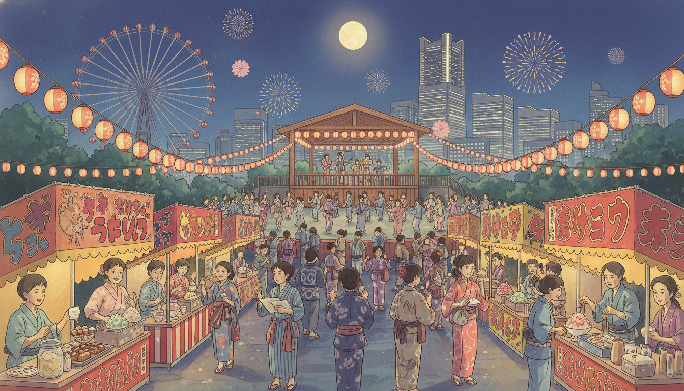 みなとみらい大盆踊り2026の混雑状況について!