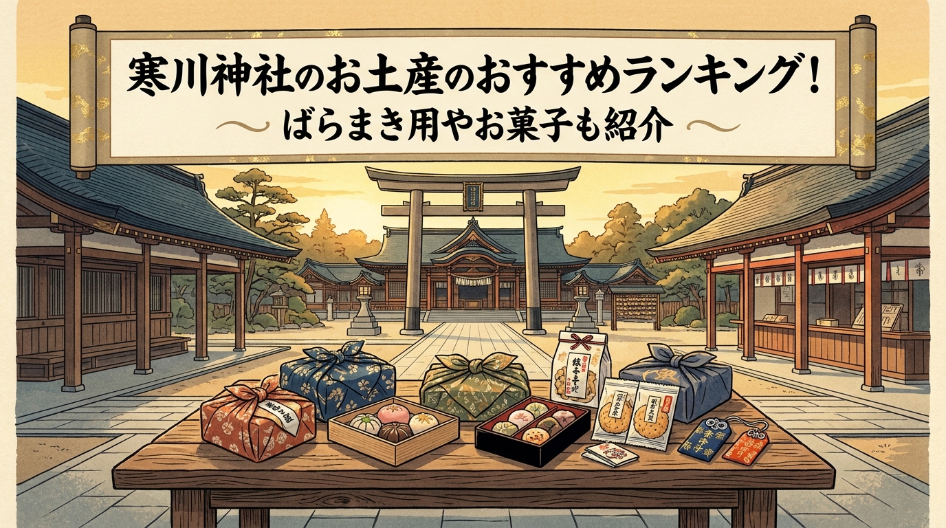 寒川神社のお土産のおすすめランキング！ばらまき用やお菓子も紹介