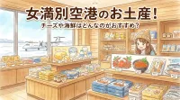 女満別空港のお土産！チーズや海鮮はどんなのがおすすめ？