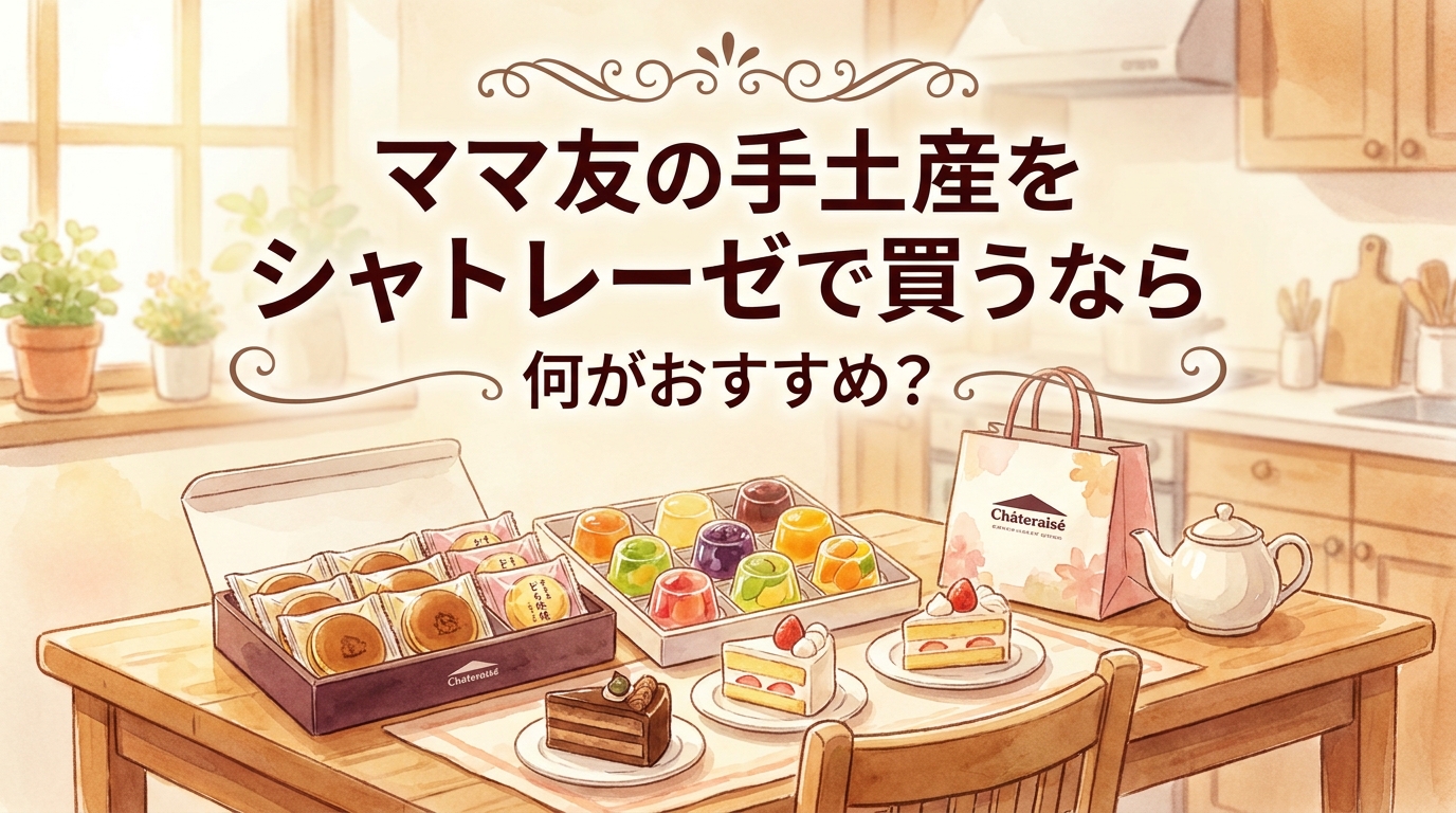 ママ友の手土産をシャトレーゼで買うなら何がおすすめ?