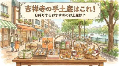吉祥寺の手土産はこれ！日持ちするおすすめのお土産は？