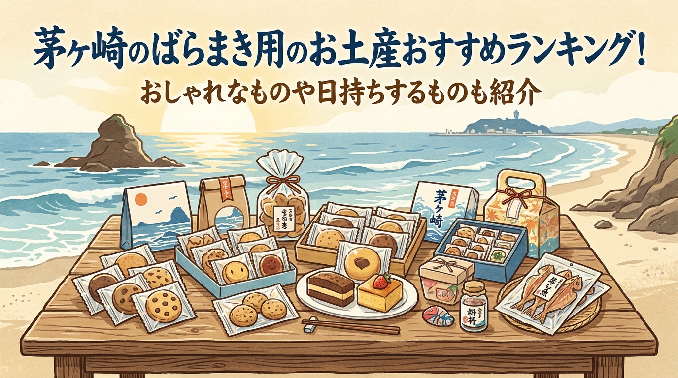 茅ヶ崎のばらまき用のお土産おすすめランキング！おしゃれなものや日持ちするものも紹介