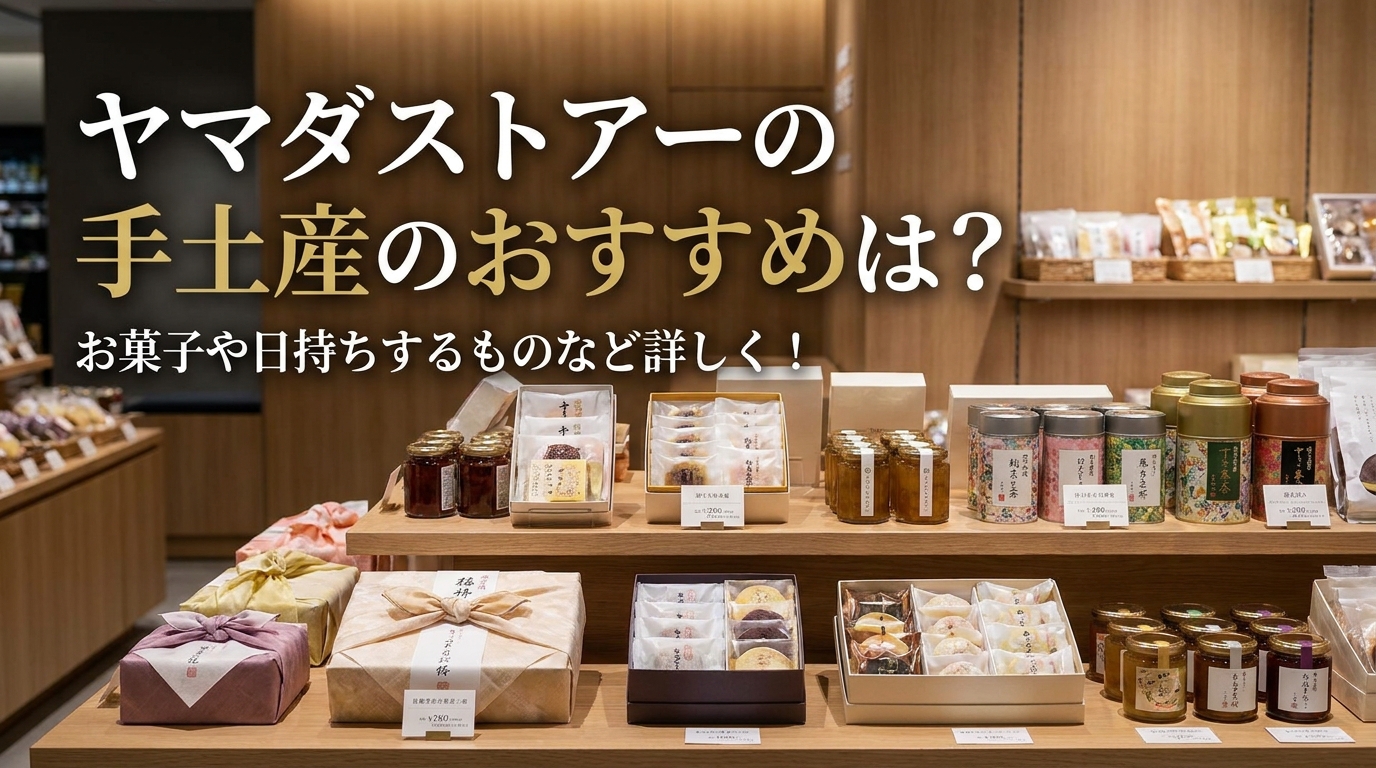 ヤマダストアーの手土産のおすすめは？お菓子や日持ちするものなど詳しく！