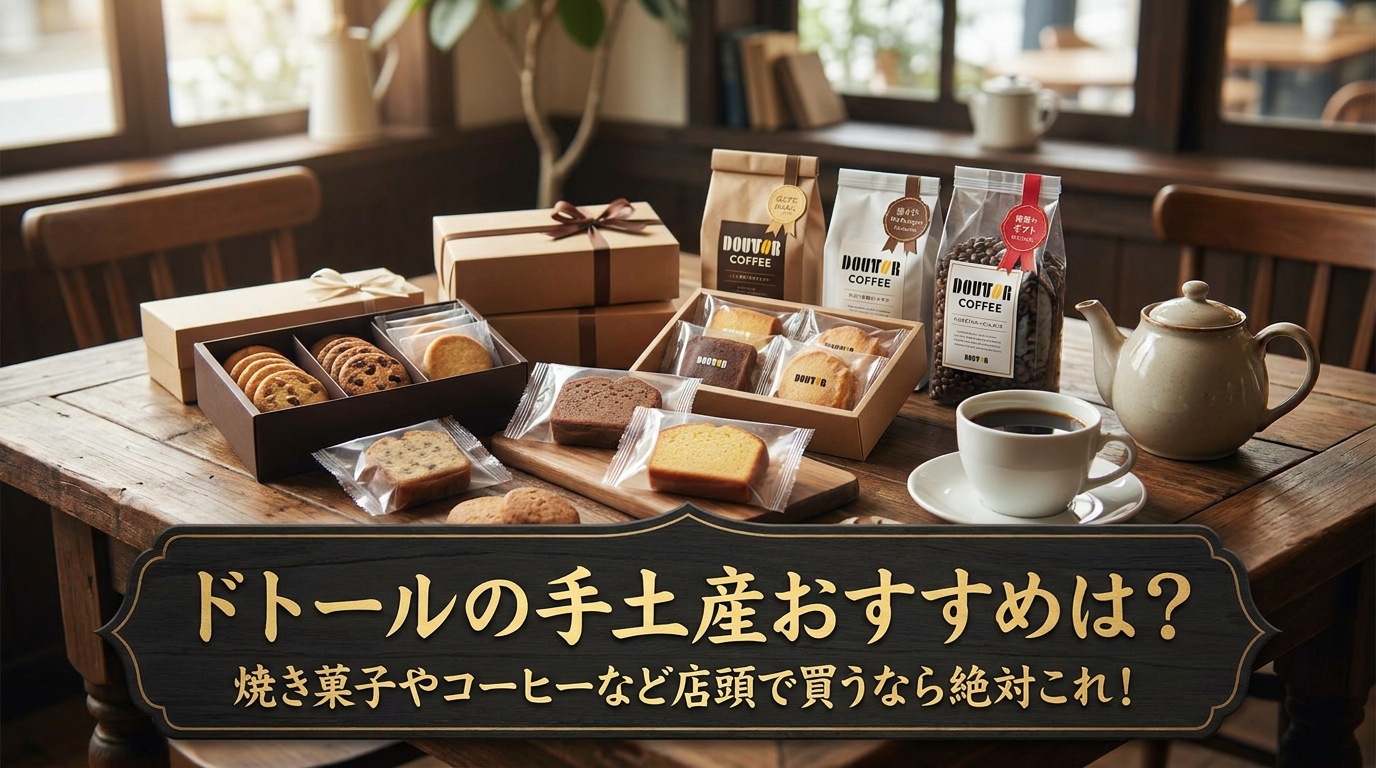 ドトールの手土産おすすめは?焼き菓子やコーヒーなど店頭で買うなら絶対これ!