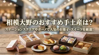 相模大野のおすすめ手土産は？ステーションスクエアやボーノで人気のお菓子・スイーツを厳選！