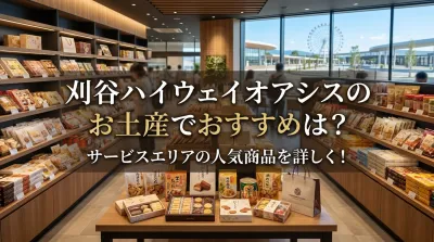 刈谷ハイウェイオアシスのお土産でおすすめは？サービスエリアの人気商品を詳しく！