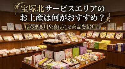宝塚北サービスエリアのお土産は何がおすすめ？ばらまき用や喜ばれる商品を紹介！