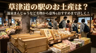 草津道の駅のお土産は？温泉まんじゅうなど名物から意外なおすすめまで詳しく！