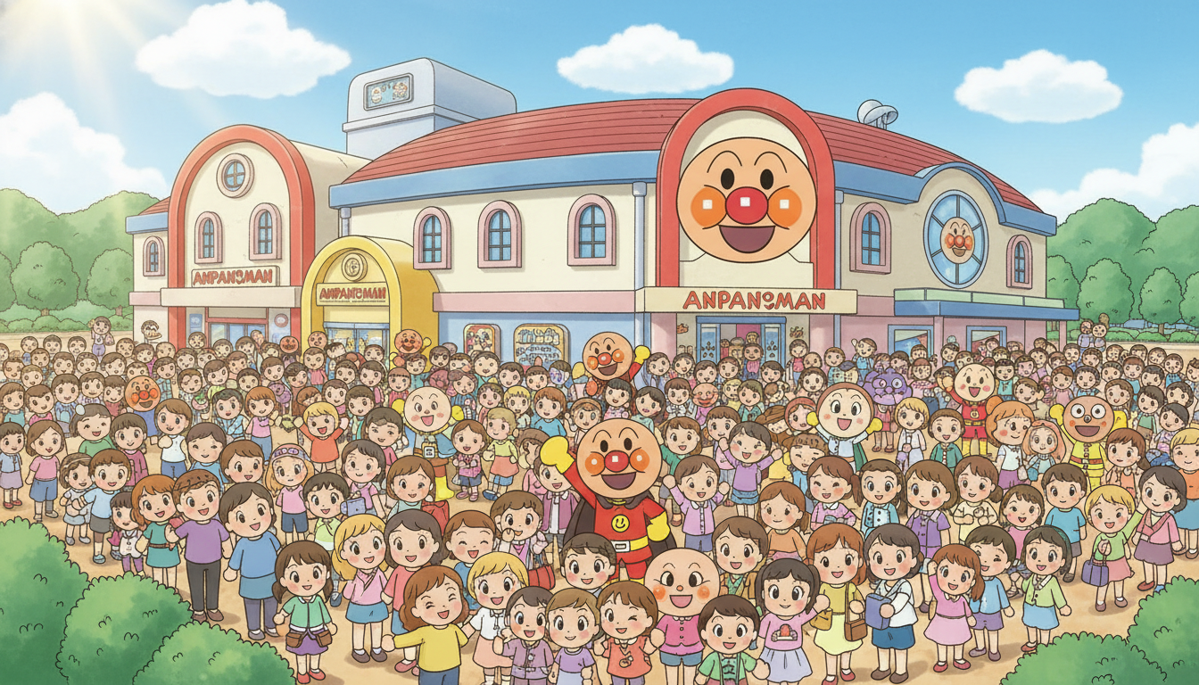 横浜アンパンマンミュージアムは平日でも混んでいるのが実情です