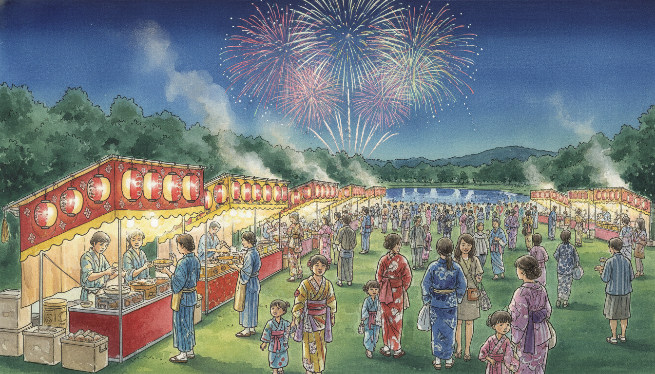 てんしば夏祭り2026の屋台は驚くほど充実している!