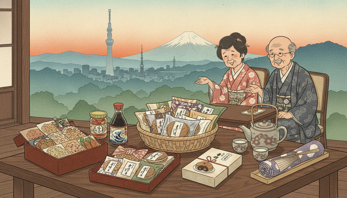 年配の方が本当に喜ぶ手土産とは？ご飯のお供・実用品が鉄板です