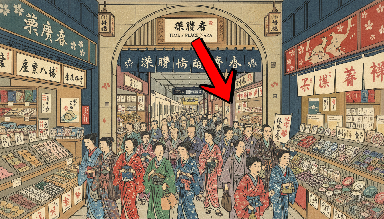 結論：まずは地下1階の「Time's Place奈良」に直行しよう