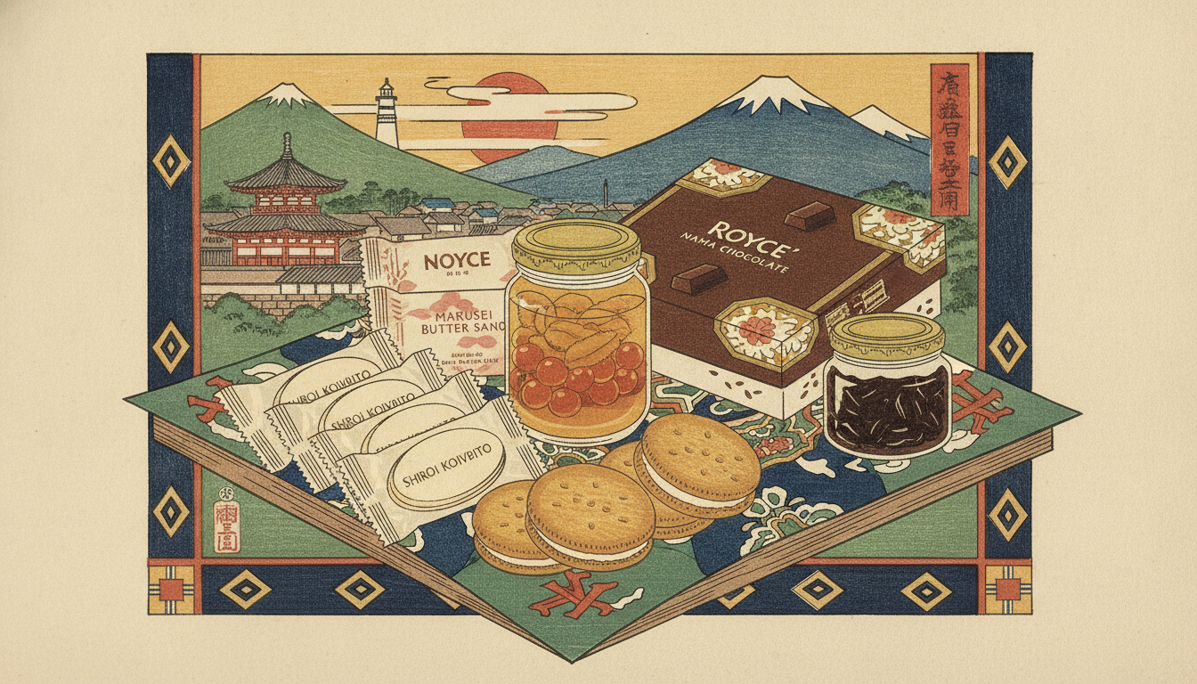 北海道どさんこプラザで絶対に選ぶべき人気商品は、スイーツとご飯のお供のセットです
