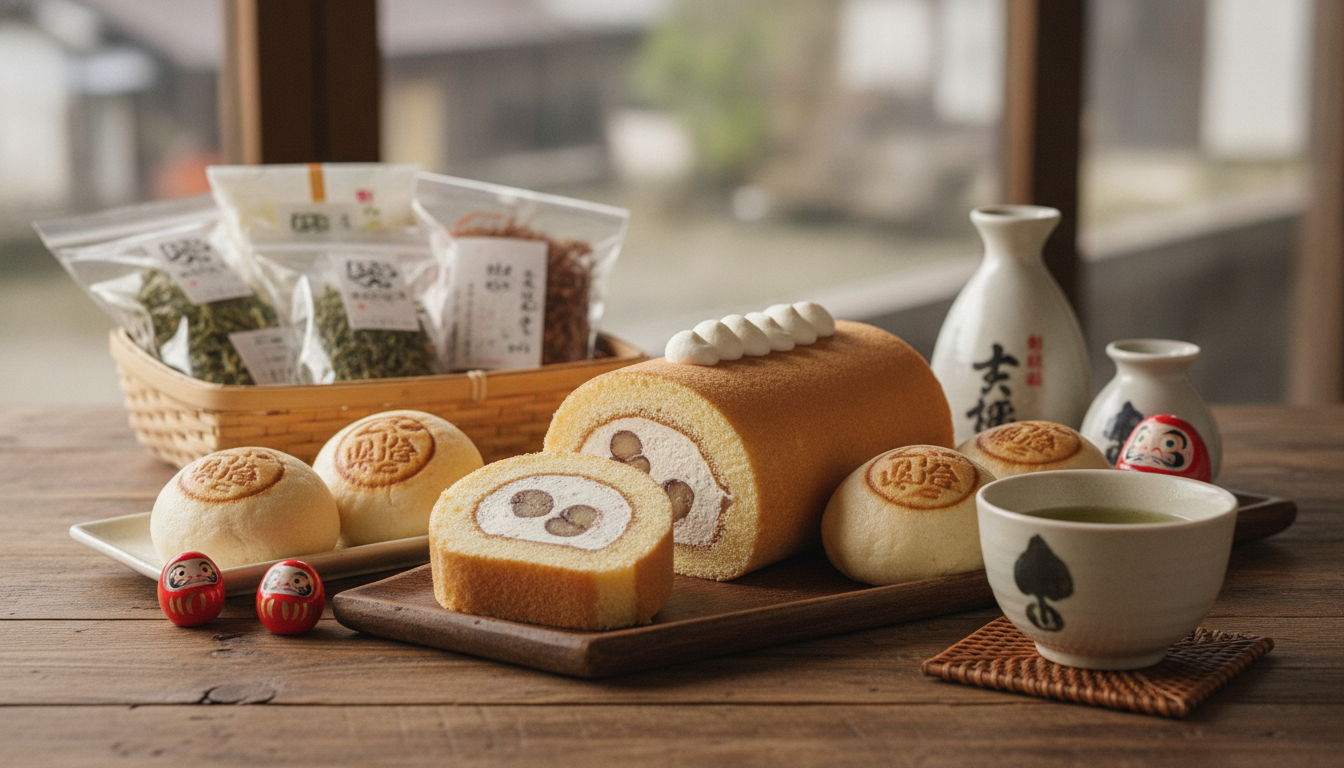 道の駅草津の人気No.1！花豆ロールケーキは外せない逸品